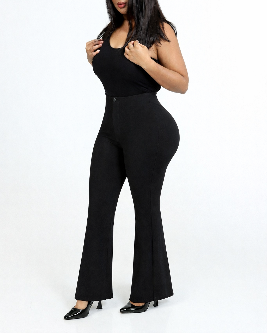 Lux Seamless flared Shaping Legging black