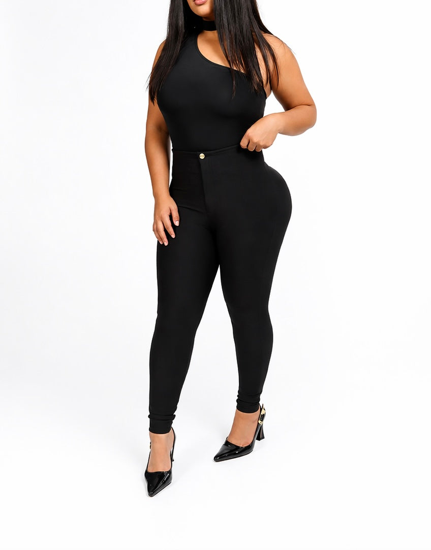 Lux Seamless flared Shaping Legging black